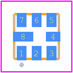 TA1381A - Golledge PCB footprint - Other - Other - TA1381A-2
