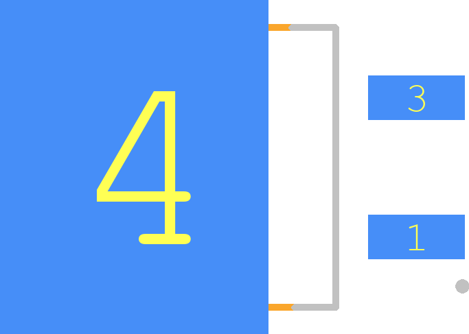 STPS40L45CG-TR - STMicroelectronics PCB footprint - Other - Other - D2PAK-STB35NF10T4