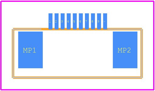 AFC07-S10FCC-00 - JUSHUO PCB footprint - Other - Other - AFC07-S10FCC-00-3