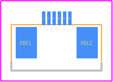 AFC07-S06FCC-00 - JUSHUO PCB footprint - Other - Other - AFC07-S06FCC-00-1