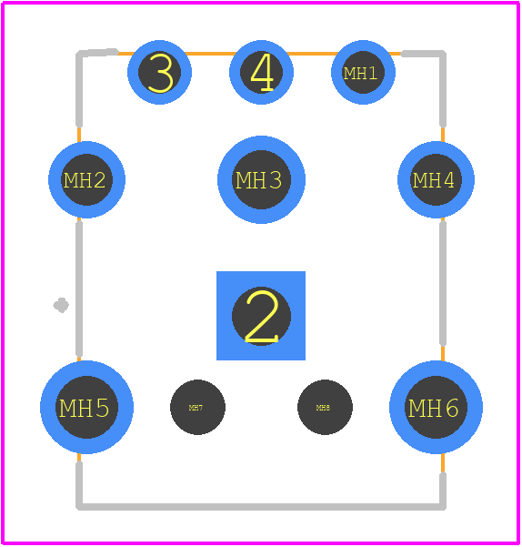 DC-042E - XKB Connectivity PCB footprint - Other - Other - DC-042E