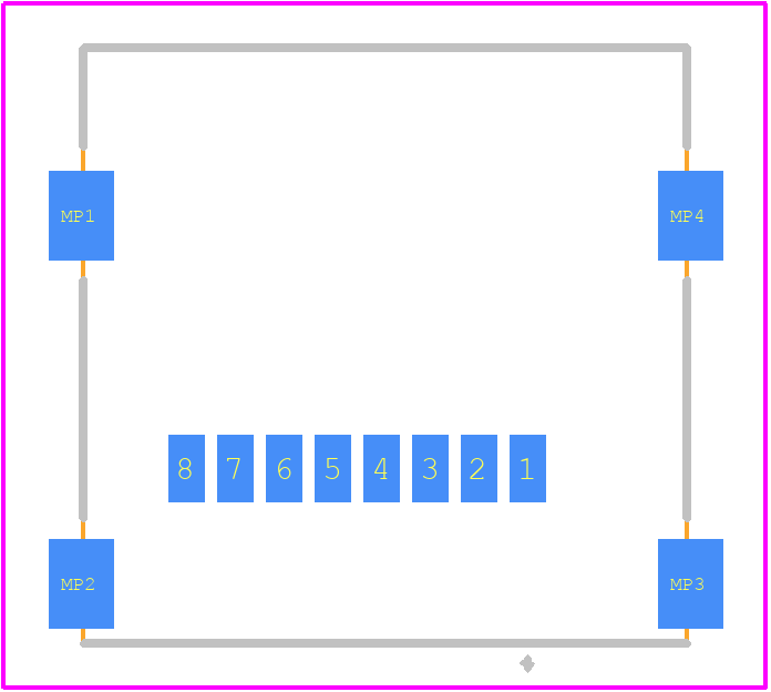 HYC39-TF08-180 - HOAUC PCB footprint - Other - Other - HYC39-TF08-180-3