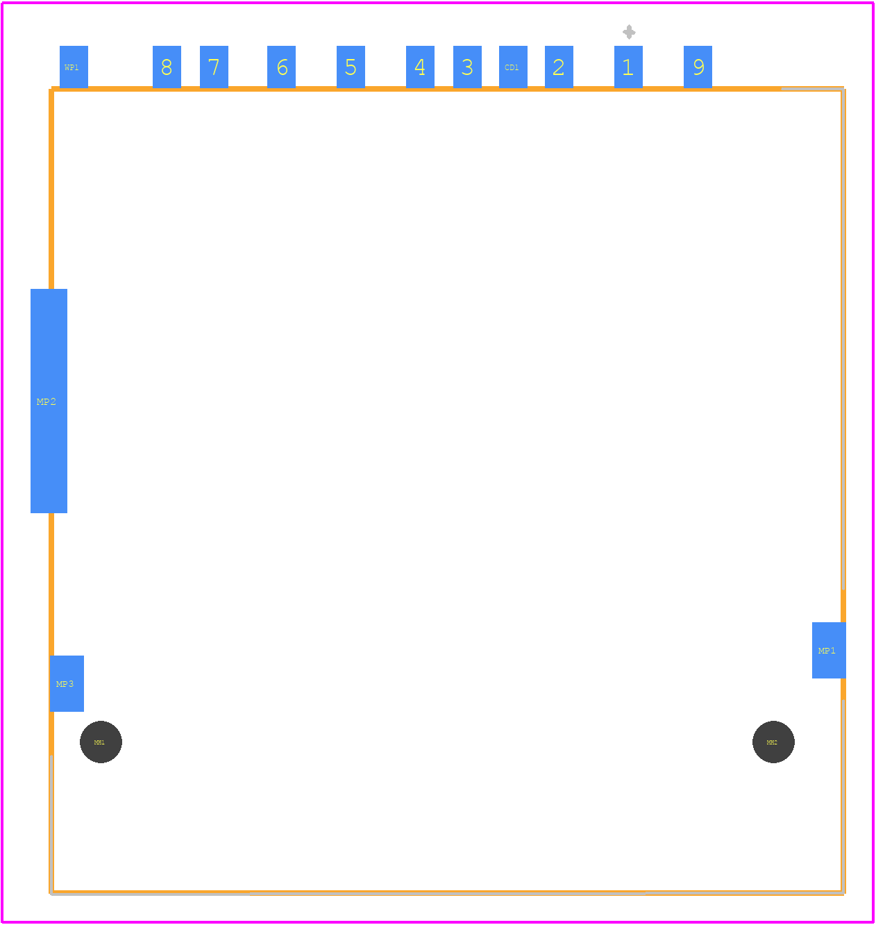 SD-106M - XUNPU PCB footprint - Other - Other - SD-106M-2
