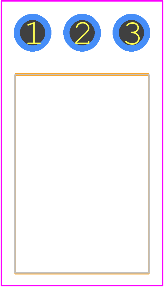 87258-3 - TE Connectivity PCB footprint - Other - Other - 87258-3-1