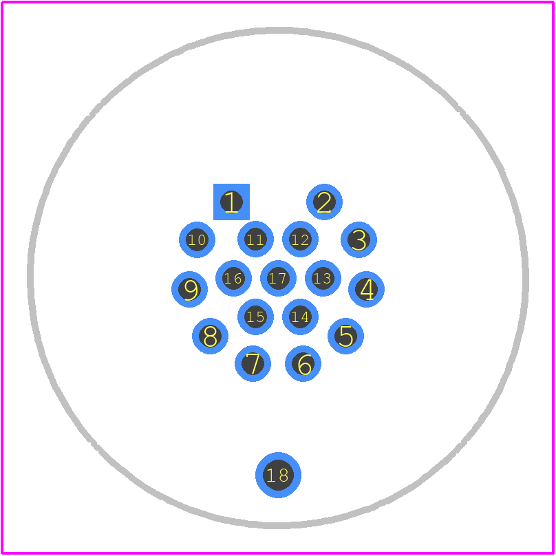 1436806 - Phoenix Contact PCB footprint - Other - Other - 1436806