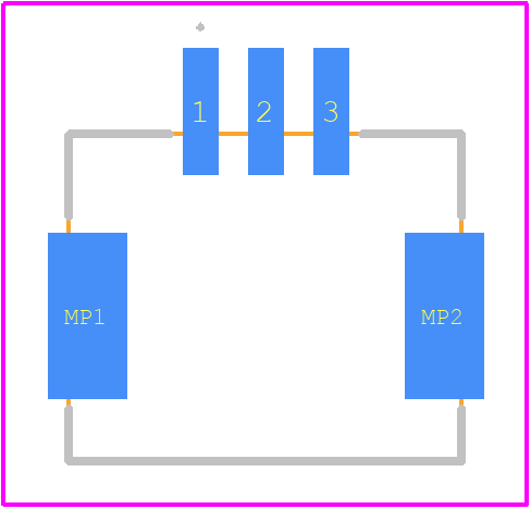 SM03B-ZESS-TB(LF)(SN) - JST (JAPAN SOLDERLESS TERMINALS) PCB footprint - Other - Other - SM03B-ZESS-TB(LF)(SN)-2