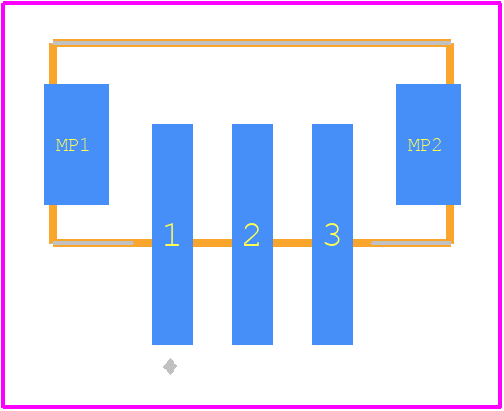 B3B-PH-SM4-TBT(LF)(SN) - JST (JAPAN SOLDERLESS TERMINALS) PCB footprint - Other - Other - B3B-PH-SM4-TBT(LF)(SN)-3