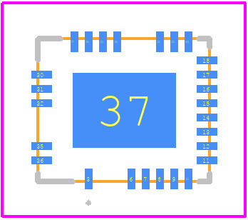 LTC7103MPUHE#TRPBF - Analog Devices PCB footprint - Other - Other - LFCSP:LEADFRM CHIP SCALE_2024-2