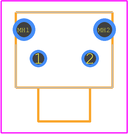 PHAP3305B - Apem PCB footprint - Other - Other - PHAP3305B-3