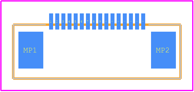 AFC07-S16FCC-00 - JUSHUO PCB footprint - Other - Other - AFC07-S16FCC-00-2