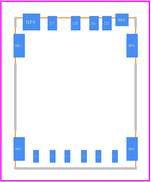 SMN-307 - XUNPU PCB footprint - Other - Other - SMN-307-3