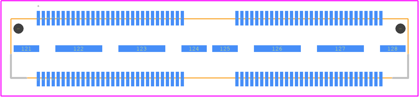 QTH-060-01-L-D-A - SAMTEC PCB footprint - Other - Other - QTH-060-01-L-D-A-5