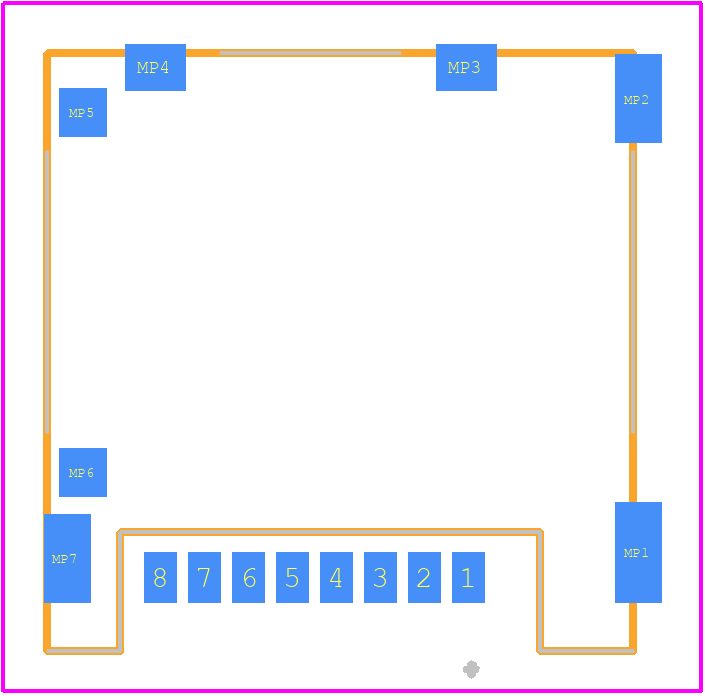 TF-109 - XUNPU PCB footprint - Other - Other - TF-109-3