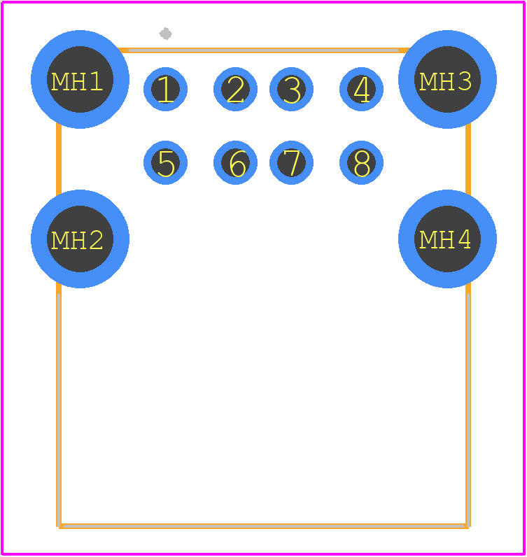 5787745-4 - TE Connectivity PCB footprint - Other - Other - 5787745-4