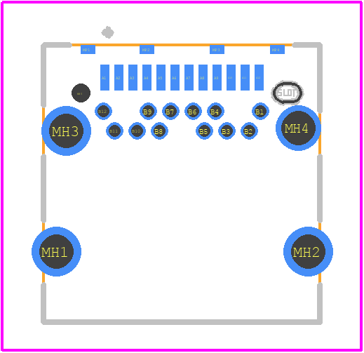 895-0552 - RS Pro PCB footprint - Other - Other - 895-0552-1