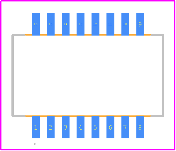 ALANS100X1-2F30DT - ABRACON PCB footprint - Other - Other - 12.8 x 6.9 x 5.9 mm