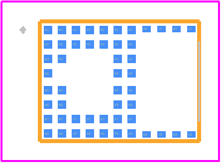 RSL10 SIP - onsemi PCB footprint - Other - Other - RSL10 SIP-3