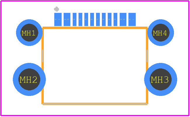 USB-310C-B-SU - HOAUC PCB footprint - Other - Other - USB-310C-B-SU-4