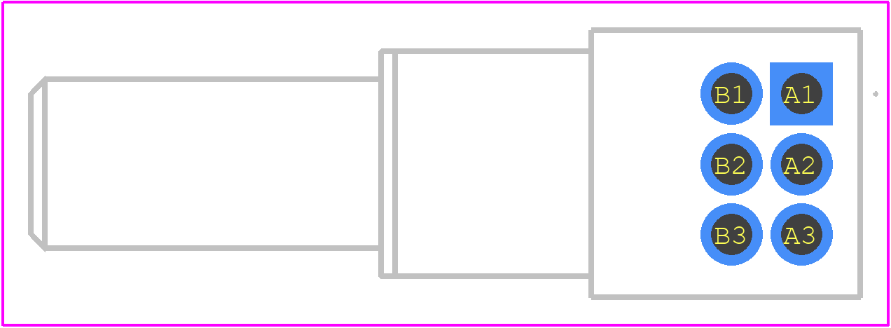 P9A2R100FISX1103MA - Vishay PCB footprint - Other - Other - P9A2R100FISX1103MA-2