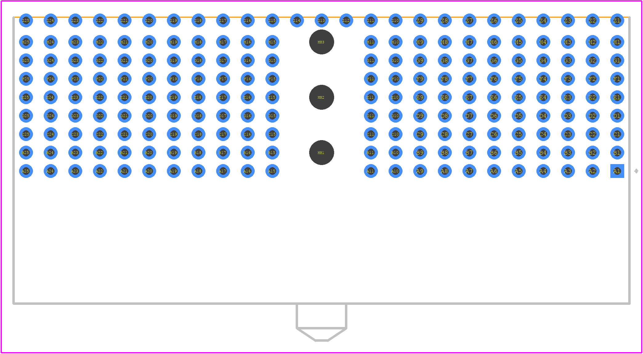 104415 - TE Connectivity PCB footprint - Other - Other - 104415