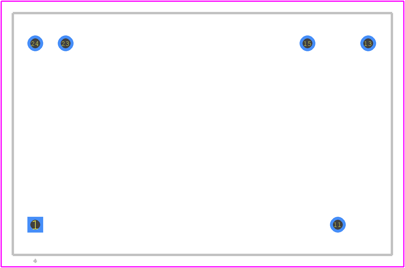 TRI 3-0522 - Traco Power PCB footprint - Other - Other - TRI 3-4822