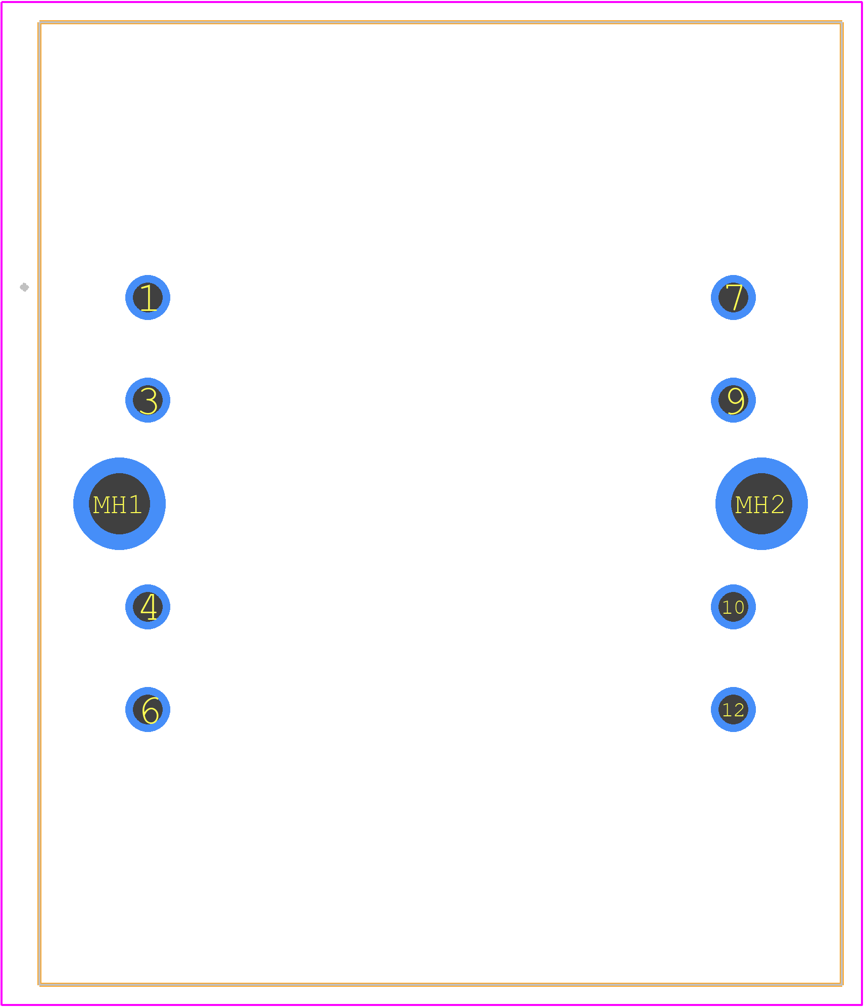 CL2-10R-12 - Bel PCB footprint - Other - Other - CL2-10R-12-8