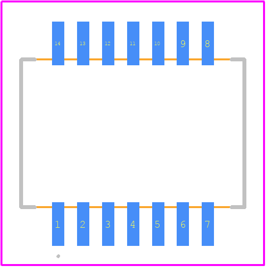NPA-300B-02WD - Amphenol PCB footprint - Other - Other - SOIC14