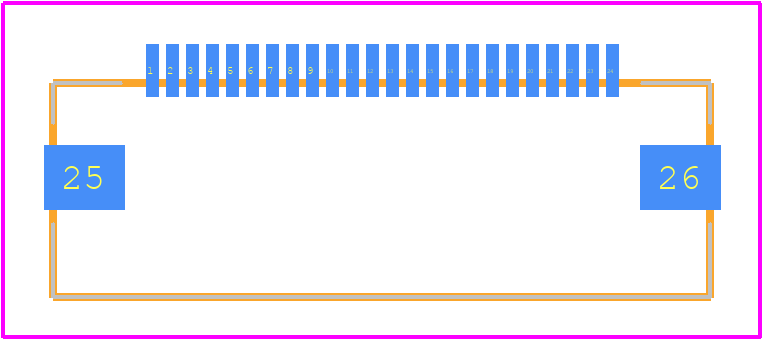 AFC01-S24FCA-00 - JUSHUO PCB footprint - Other - Other - AFC01-S24FCA-00-2