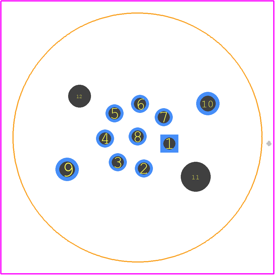 21033212830 - HARTING PCB footprint - Other - Other - 21033212830