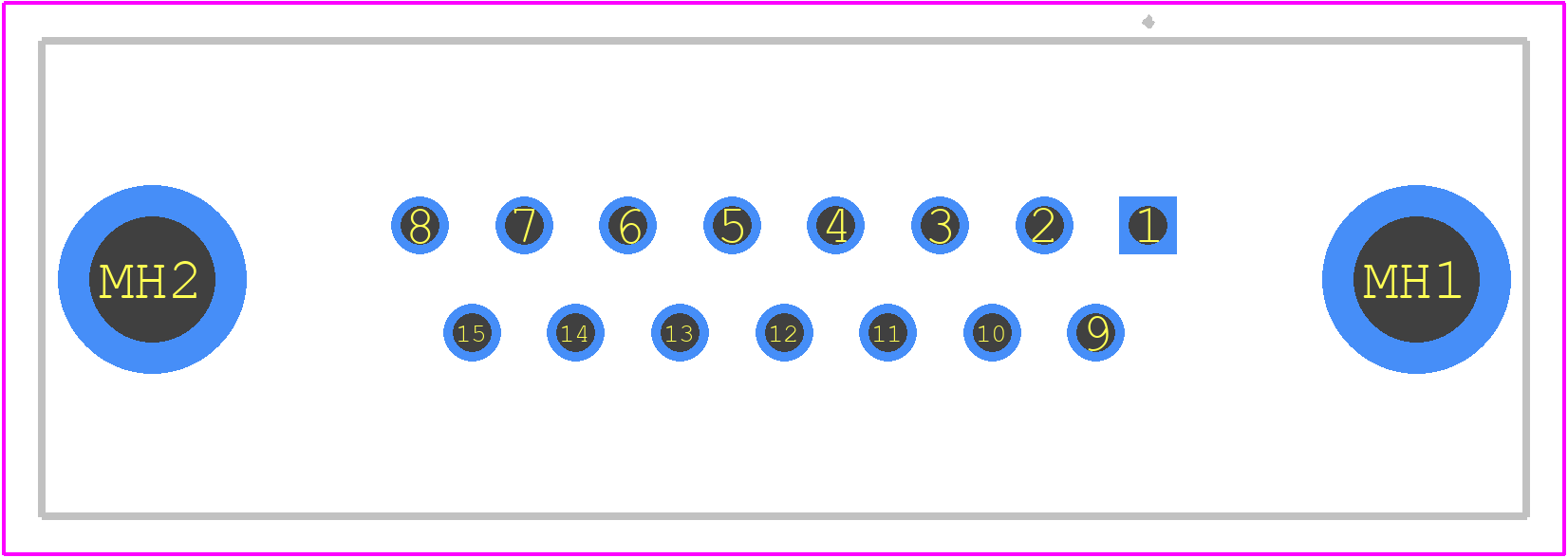 09670154755 - HARTING PCB footprint - Other - Other - 09670154755