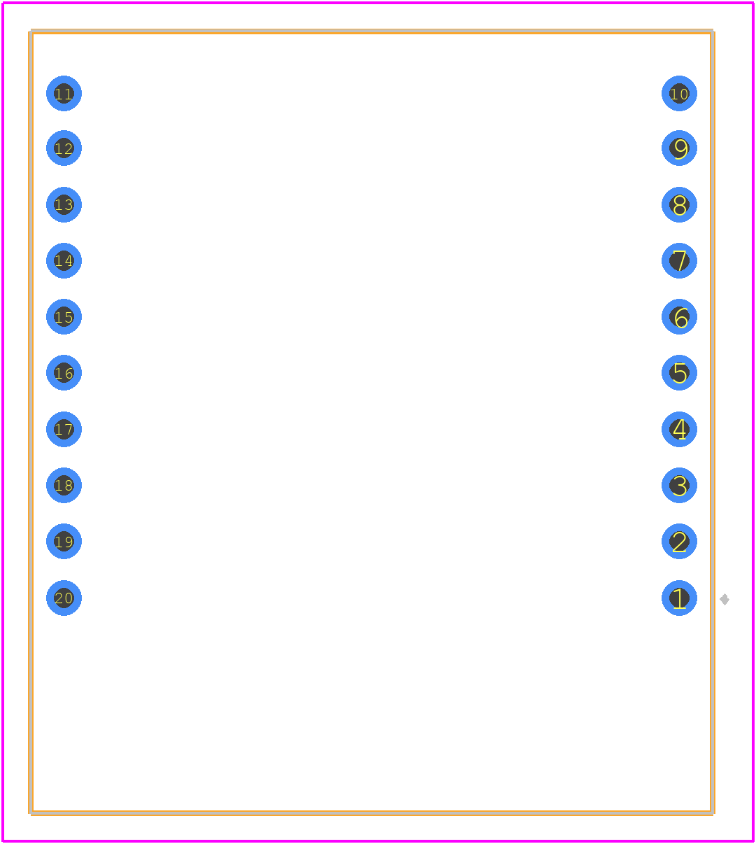 XB24CZ7UIT-004 - Digi International PCB footprint - Other - Other - XB24CZ7UIT-004-4
