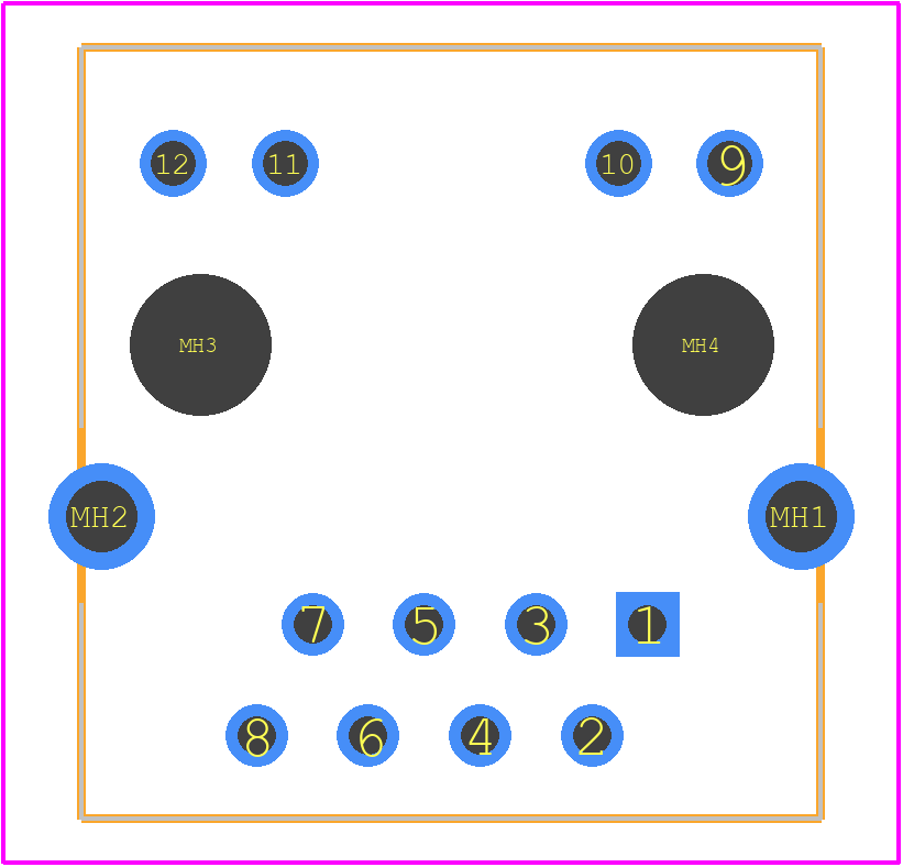 HY951180A - Hanrun Electronics PCB footprint - Other - Other - HY951180A-1