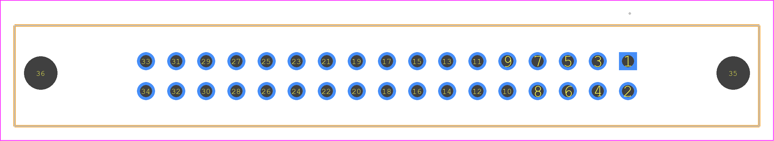 09195346914 - HARTING PCB footprint - Other - Other - 09195346914