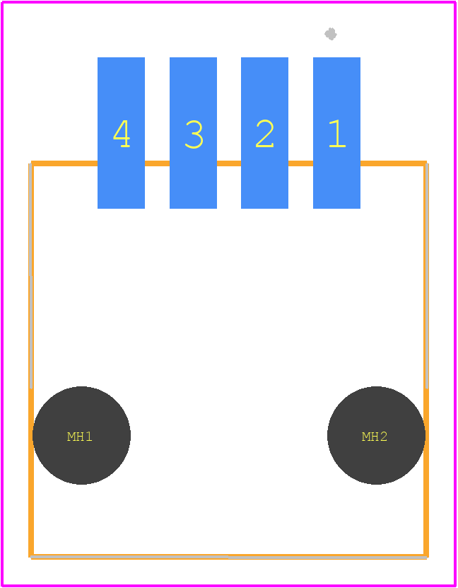 1591-7040 - Molex PCB footprint - Other - Other - 1591-7040-2