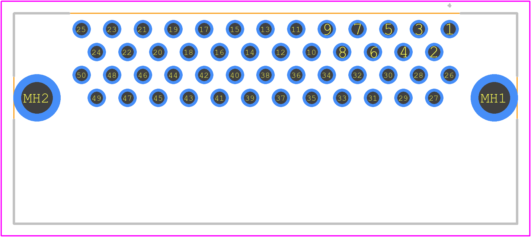 1734099-5 - TE Connectivity PCB footprint - Other - Other - 1734099-5-3