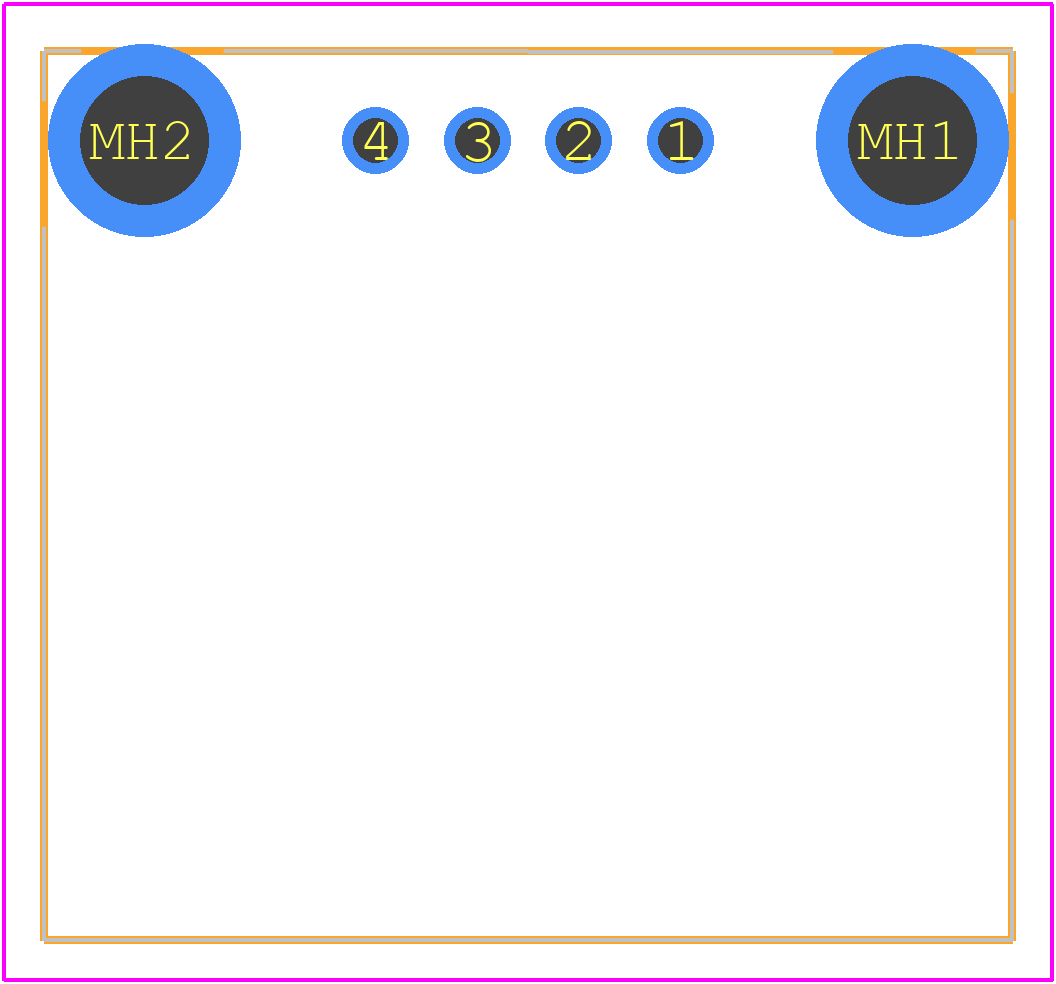 1743218-5 - TE Connectivity PCB footprint - Other - Other - 1743218-5-2