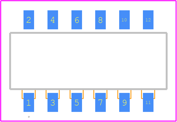 KAC06LGGR - E-Switch PCB footprint - Other - Other - KAC06LGGR-1