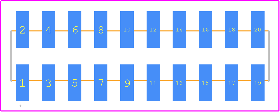 5-146134-9 - TE Connectivity PCB footprint - Other - Other - 5-146134-9-1