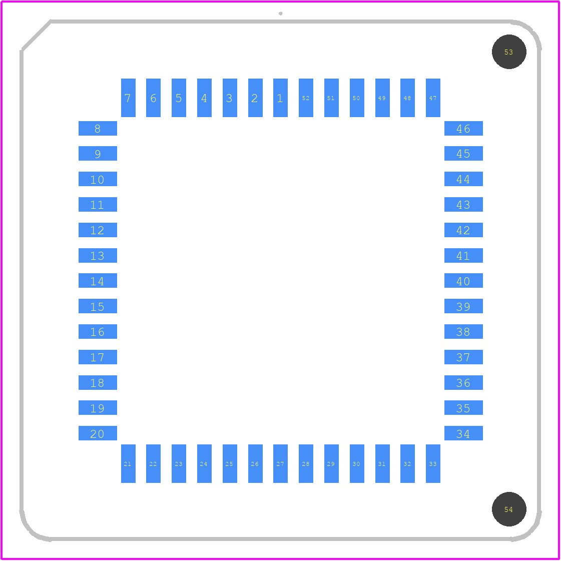 8452-21A1-RK-TP - 3M PCB footprint - Other - Other - 8452-21A1-RK-TP-3