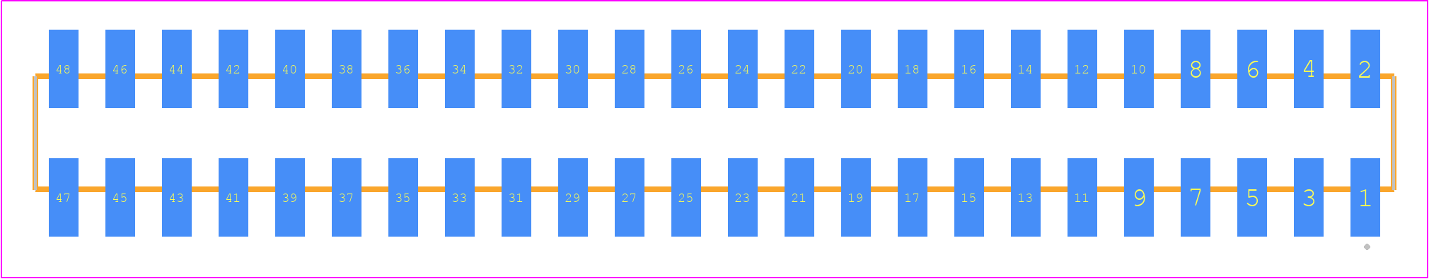 SMM-124-02-S-D-K-TR - SAMTEC PCB footprint - Other - Other - SMM-124-02-XX-D-K-TR