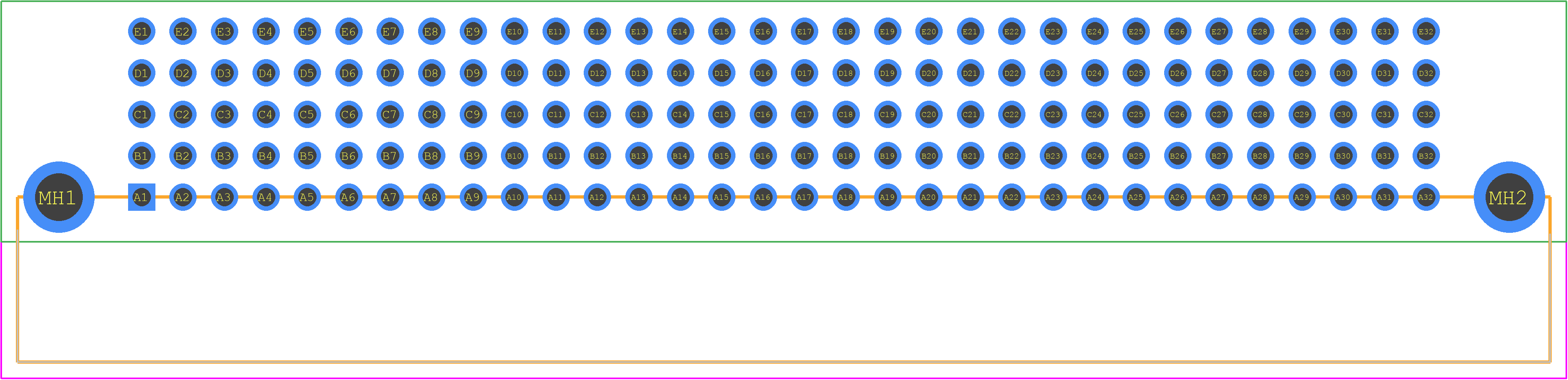 02011601101 - HARTING PCB footprint - Other - Other - 02011601101-2