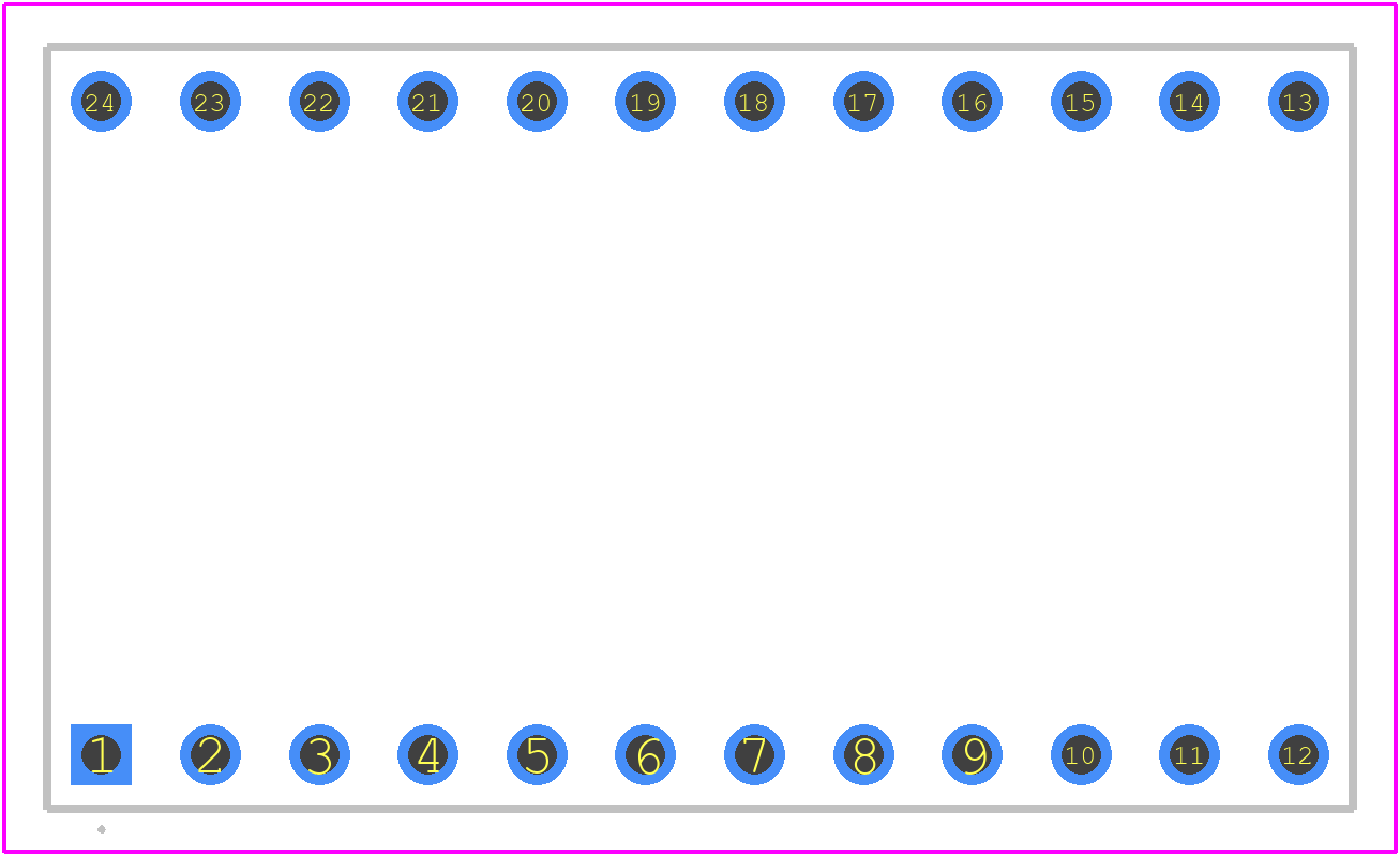 ICM-624-1-GT-HT - Adam Tech PCB footprint - Other - Other - ICM-624-1-GT-HT-2