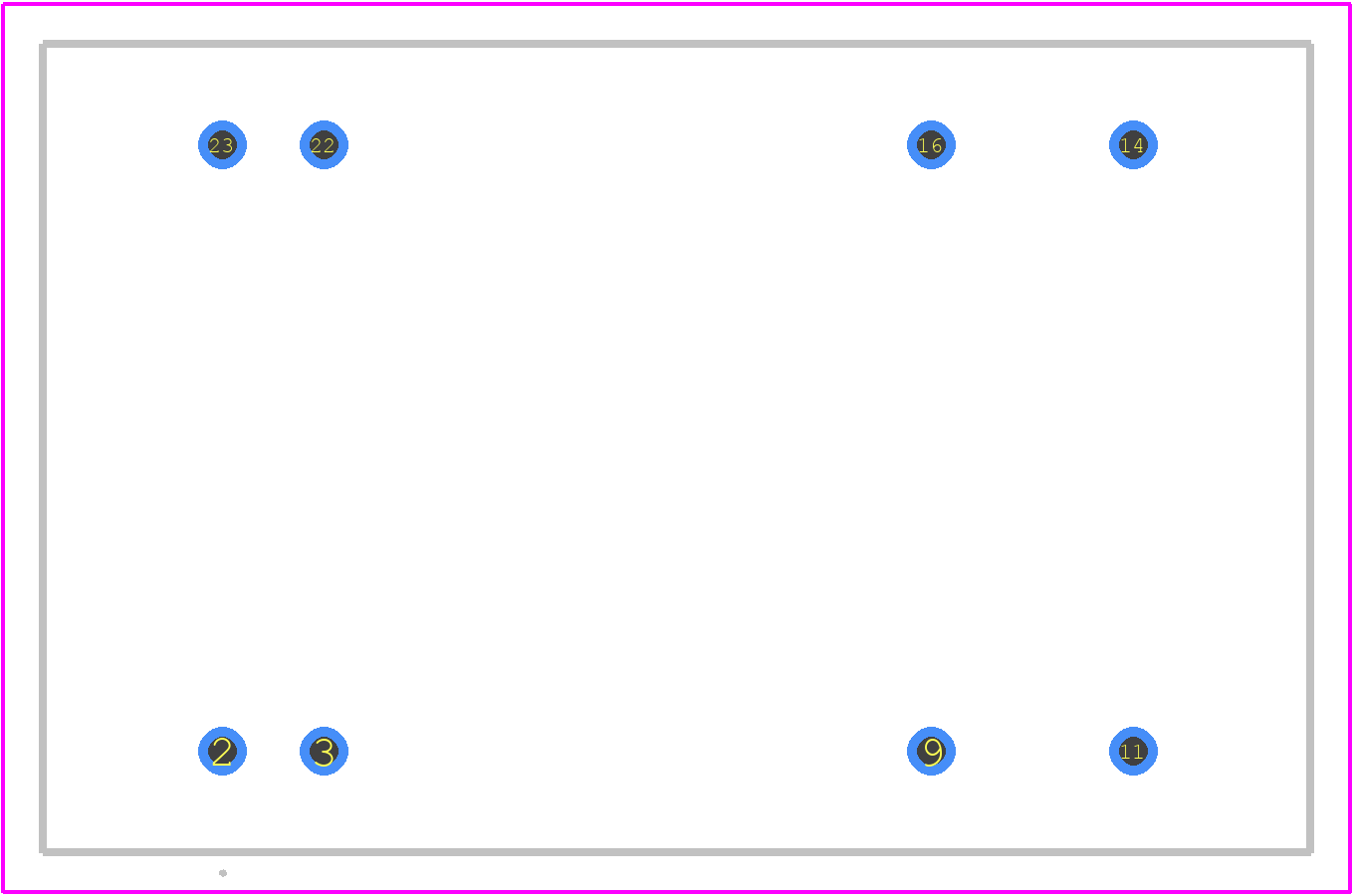 TEN 3-2423 - Traco Power PCB footprint - Other - Other - TEN 3-2423