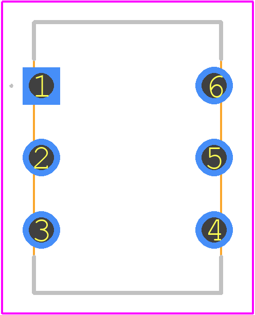 1418578-2 - TE Connectivity PCB footprint - Other - Other - 1418578-2-1