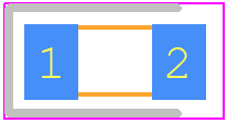 CD1206-S01575 - Bourns PCB footprint - Diodes Chip - Diodes Chip - 3.2*1.5*0.95mm