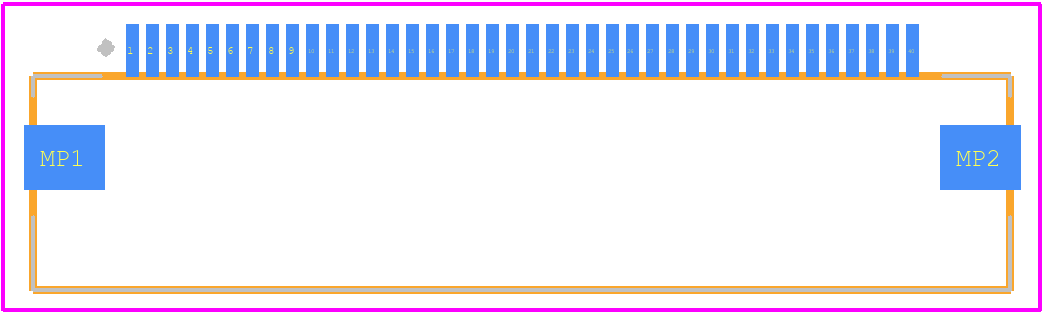 AFC01-S40FCA-00 - JUSHUO PCB footprint - Other - Other - AFC01-S40FCA-00-2