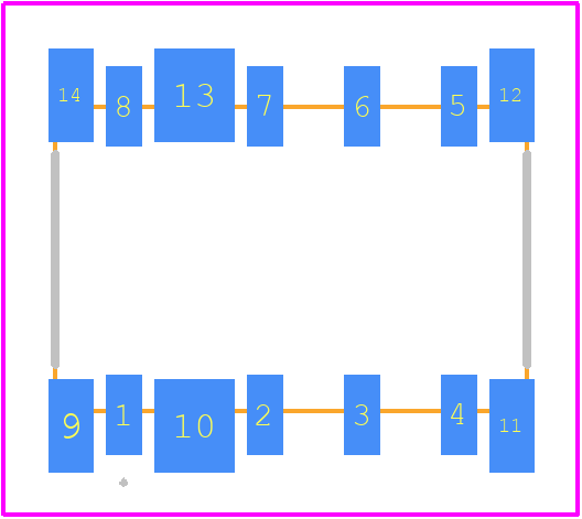 G6K-2F-RF-S-DC4.5 - OMRON Electronics PCB footprint - Other - Other - G6K-2F-RF-S-DC4.5-2
