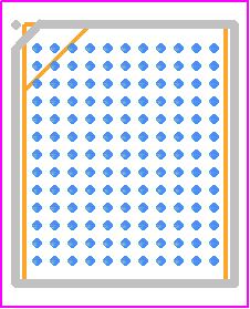 STM32F746ZEY6TR - STMicroelectronics PCB footprint - BGA - BGA - WLCSP143 -1