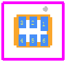 AS11P2TLRQ - STMicroelectronics PCB footprint - Other - Other - DFN6L_1