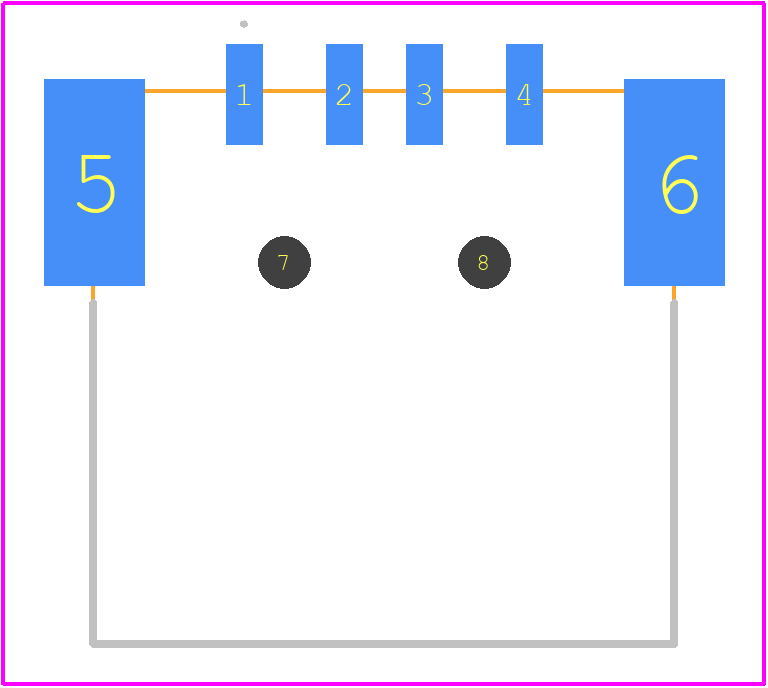USB-A-S-RA-TSMT - Multicomp Pro PCB footprint - Other - Other - USB-A-S-RA-TSMT-3